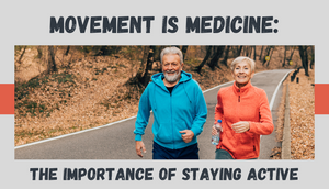 Movement is Medicine: The Importance of Staying Active 🏃🏃🏻‍♀️